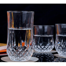 50-365ml Классическая кружка Whiskey Cup Прозрачный свинец без кристаллов Стеклянный стакан для виски